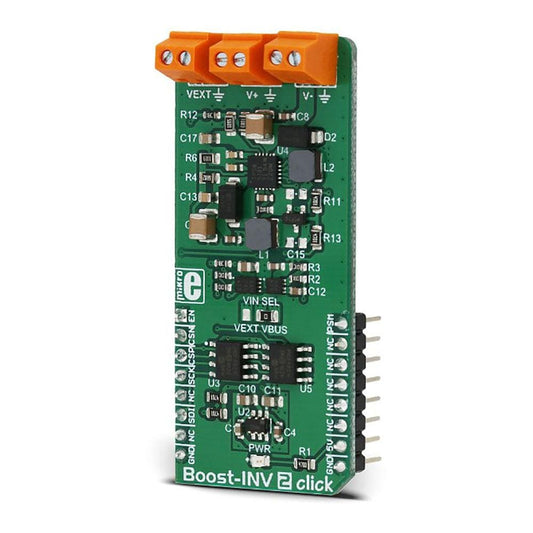 Mikroelektronika d.o.o. MIKROE-3123 Boost-INV 2 Click Board - The Debug Store UK