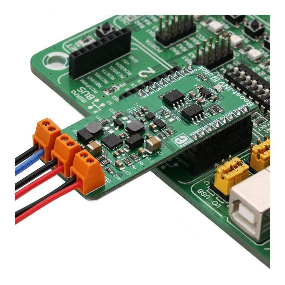 Mikroelektronika d.o.o. MIKROE-3123 Boost-INV 2 Click Board - The Debug Store UK