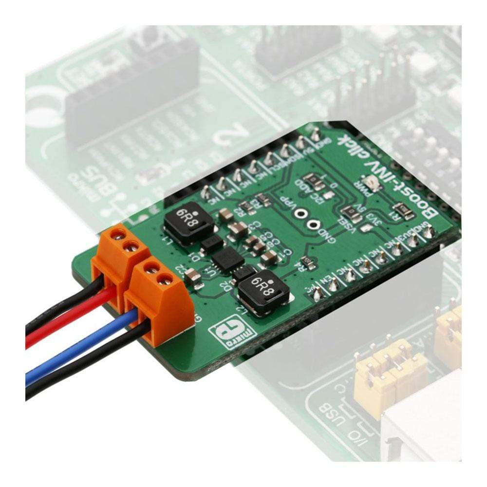 Mikroelektronika d.o.o. MIKROE-3124 Boost-INV Click Board - The Debug Store UK