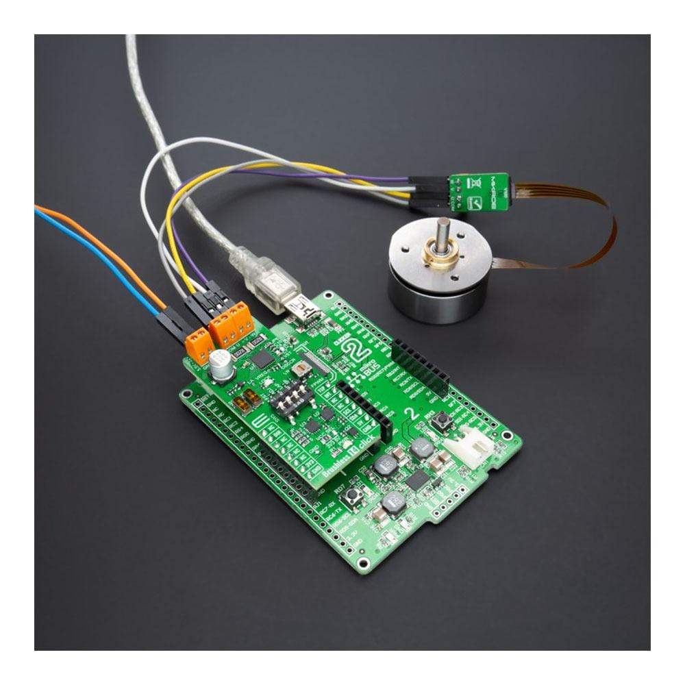 Mikroelektronika d.o.o. MIKROE-4648 Brushless 14 Click Board - The Debug Store UK