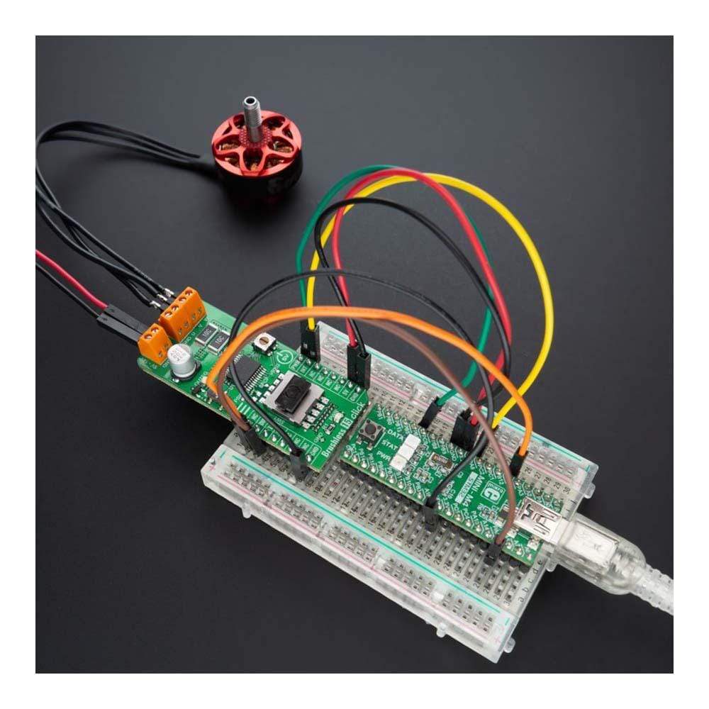 Mikroelektronika d.o.o. MIKROE-4885 Brushless 15 Click Board - The Debug Store UK