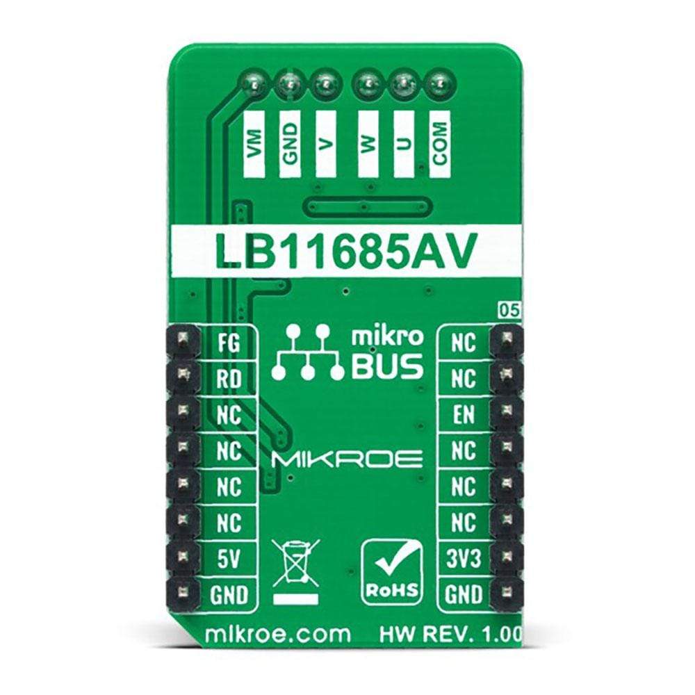 Mikroelektronika d.o.o. MIKROE-4742 Brushless 16 Click Board - The Debug Store UK