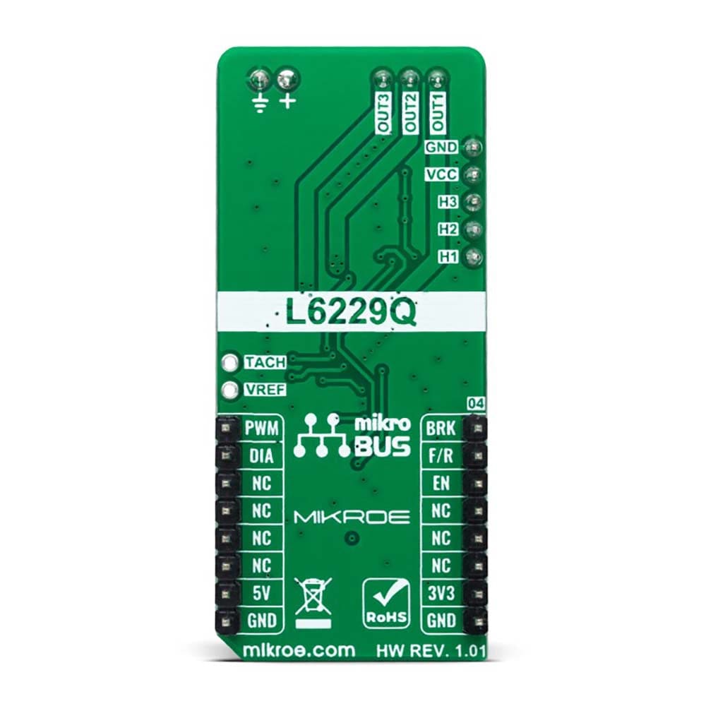 Mikroelektronika d.o.o. MIKROE-5000 Brushless 17 Click Board - The Debug Store UK