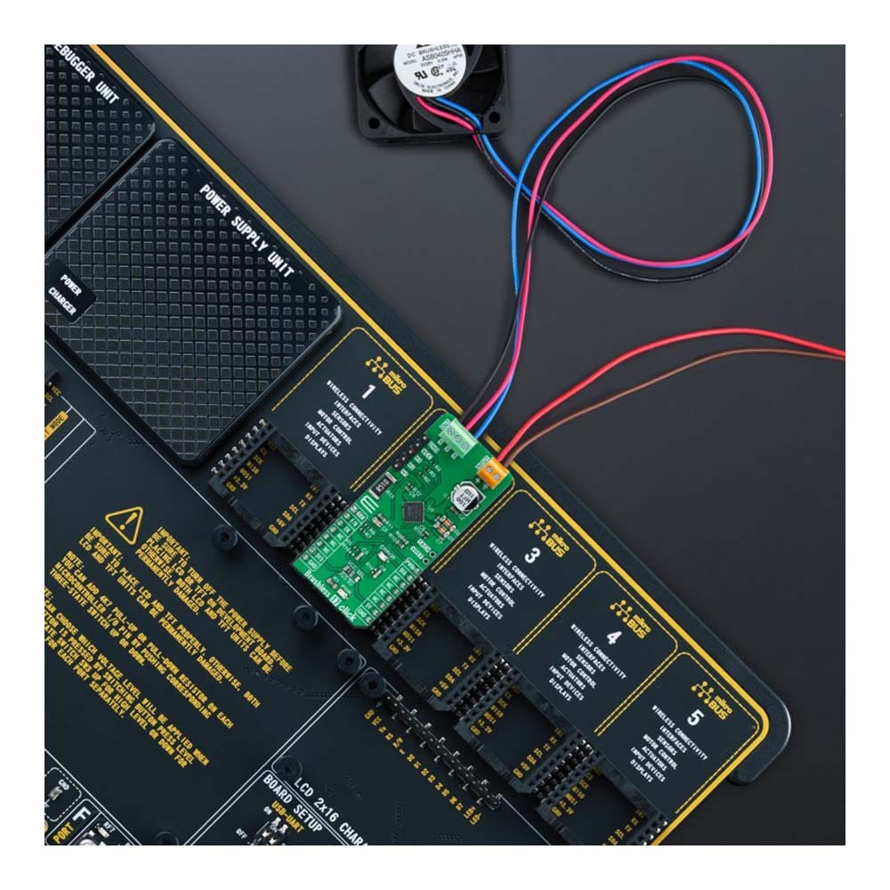 Mikroelektronika d.o.o. MIKROE-5000 Brushless 17 Click Board - The Debug Store UK