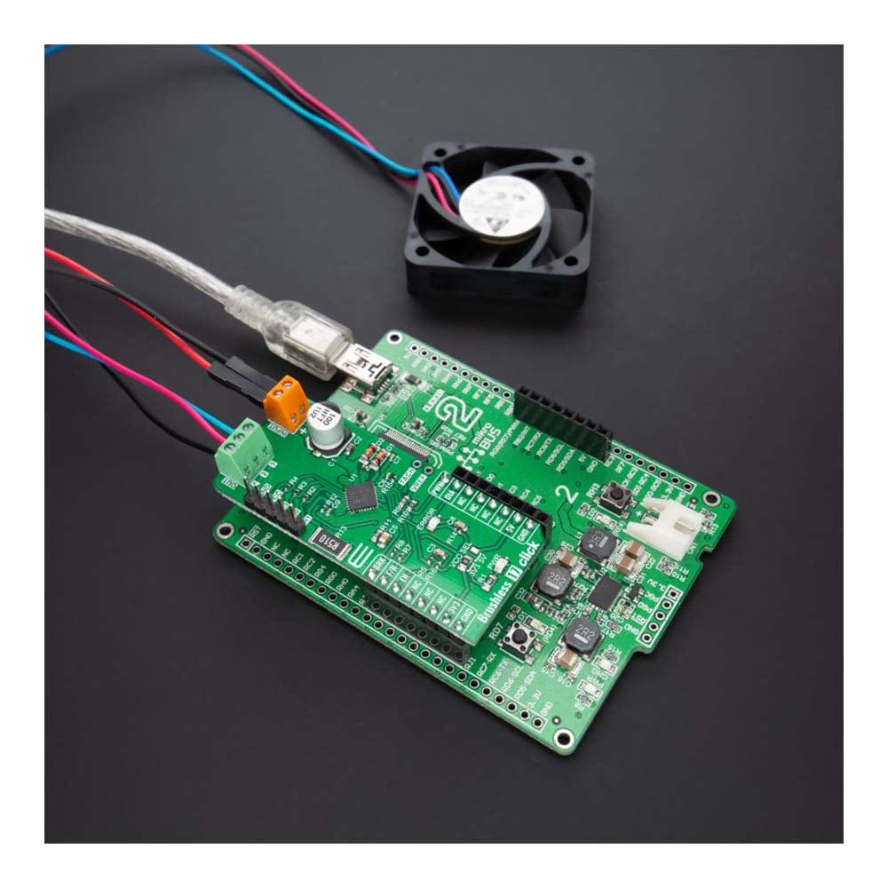 Mikroelektronika d.o.o. MIKROE-5000 Brushless 17 Click Board - The Debug Store UK