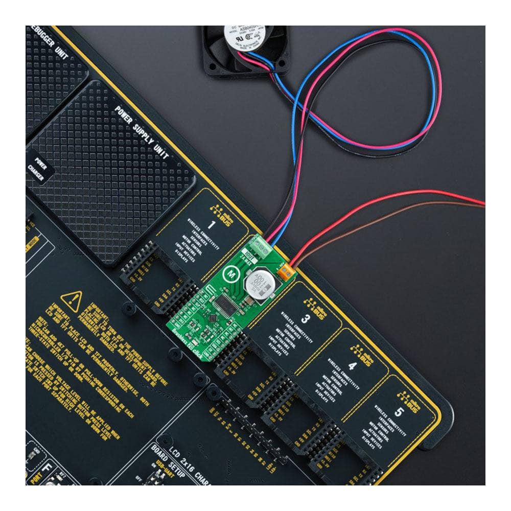 Mikroelektronika d.o.o. MIKROE-5294 Brushless 20 Click Board - The Debug Store UK