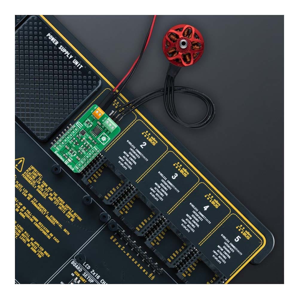 Mikroelektronika d.o.o. MIKROE-5055 Brushless 21 Click Board - The Debug Store UK