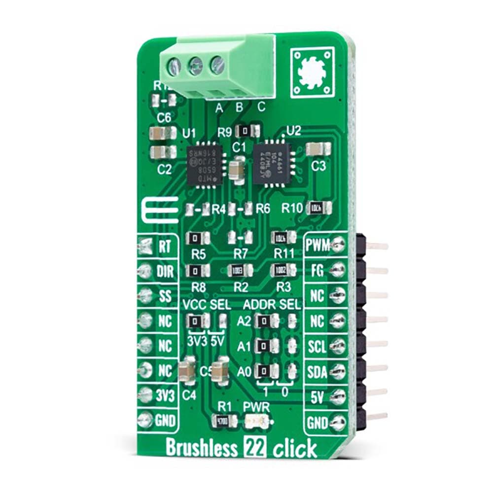 Mikroelektronika d.o.o. MIKROE-4995 Brushless 22 Click Board - The Debug Store UK