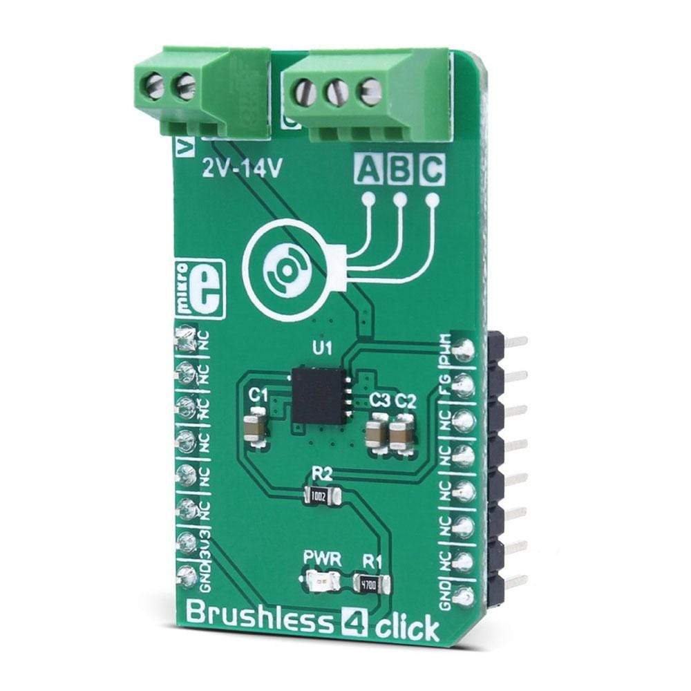 Mikroelektronika d.o.o. MIKROE-3032 Brushless 5 Click Board - The Debug Store UK