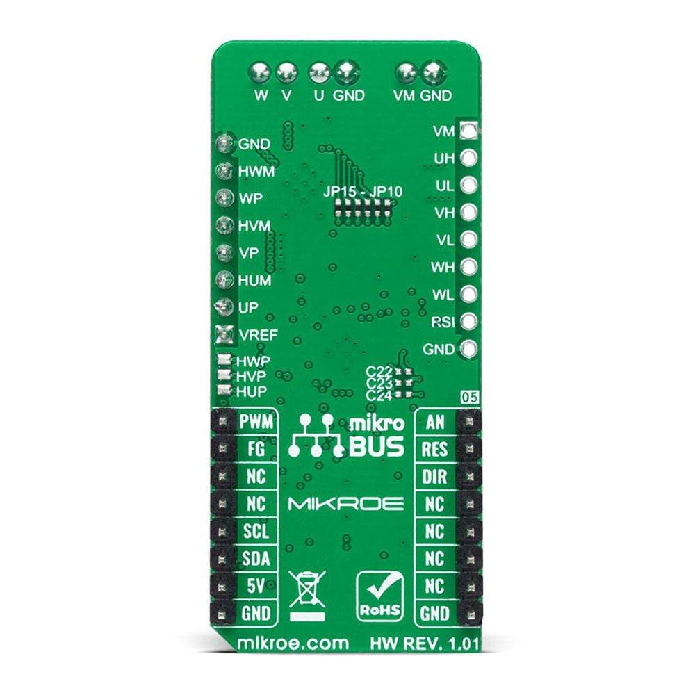 Mikroelektronika d.o.o. MIKROE-4275 Brushless 8 Click Board - The Debug Store UK