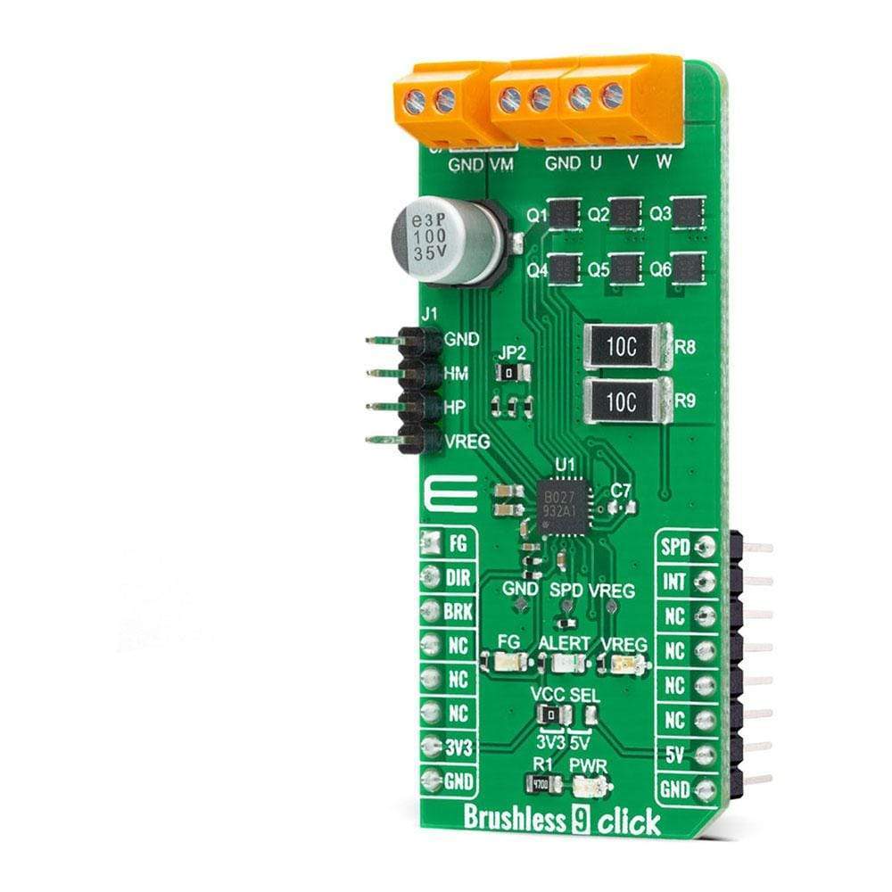Mikroelektronika d.o.o. MIKROE-4387 Brushless 9 Click Board - The Debug Store UK