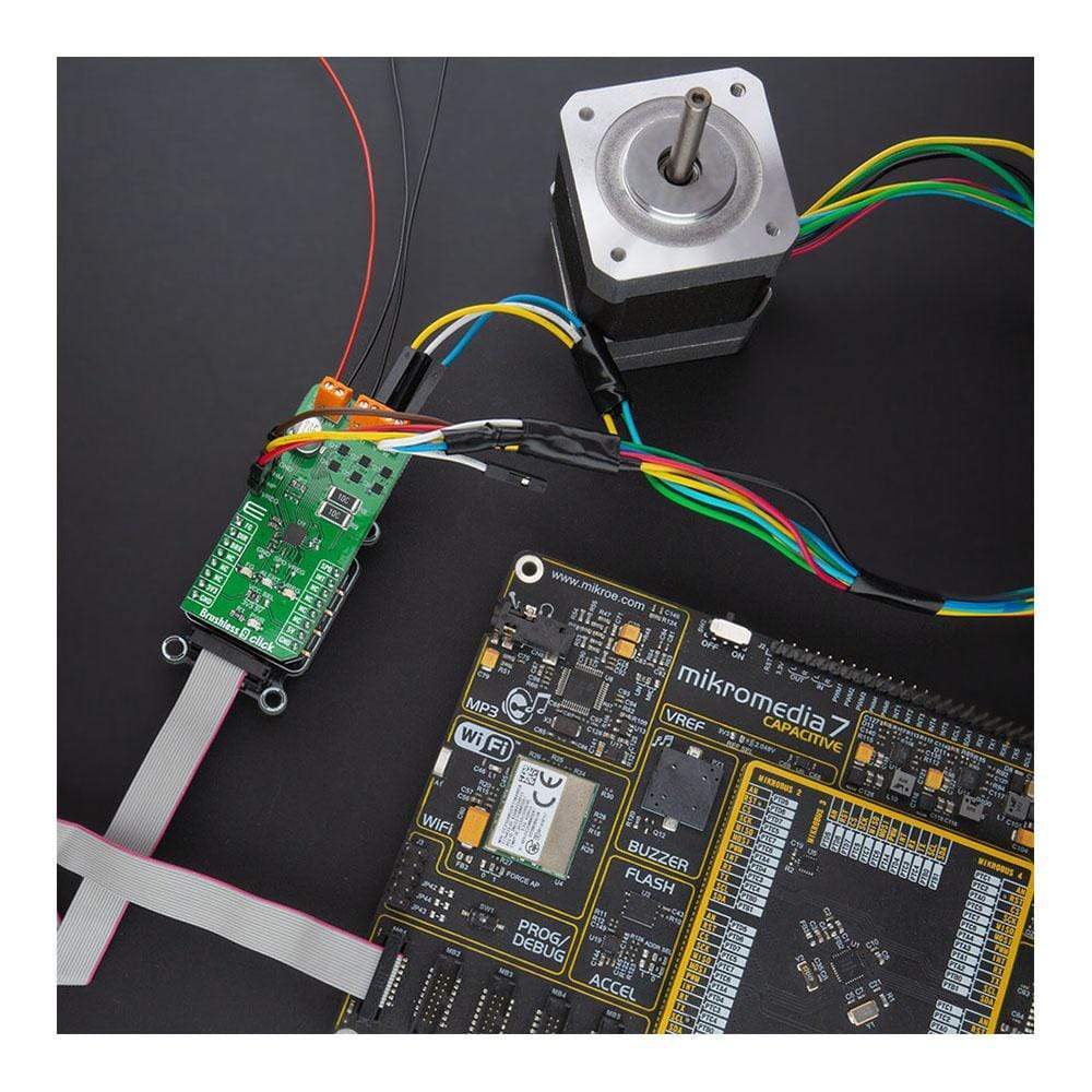 Mikroelektronika d.o.o. MIKROE-4387 Brushless 9 Click Board - The Debug Store UK