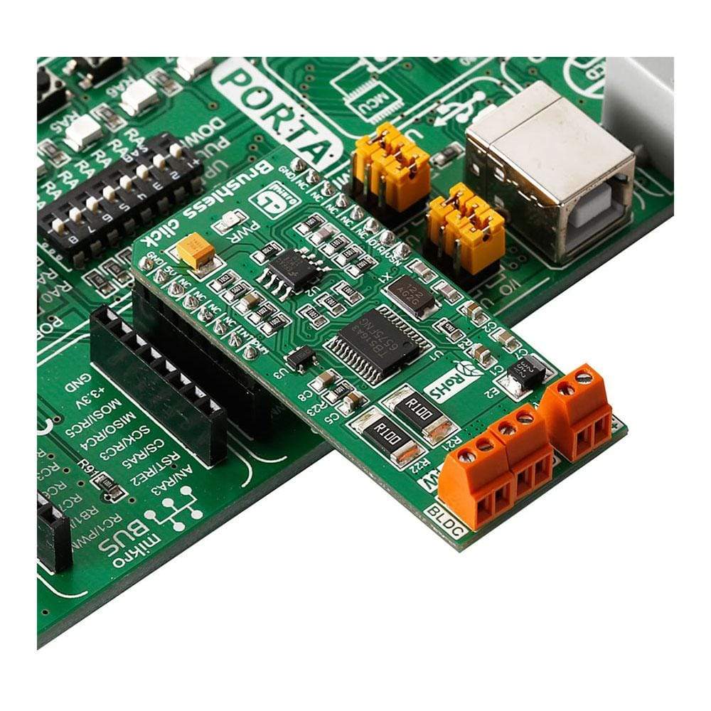 Mikroelektronika d.o.o. MIKROE-2441 Brushless Click Board - The Debug Store UK