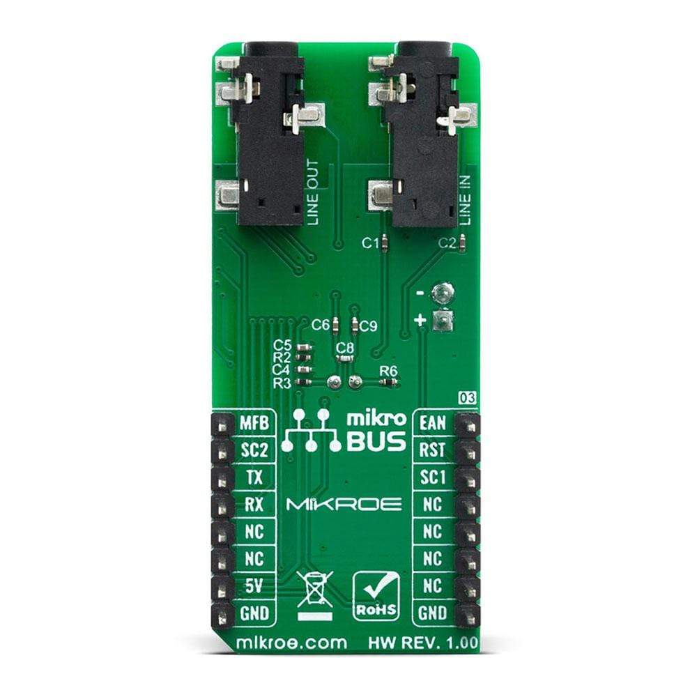 Mikroelektronika d.o.o. MIKROE-4117 BT Audio 2 Click Board - The Debug Store UK
