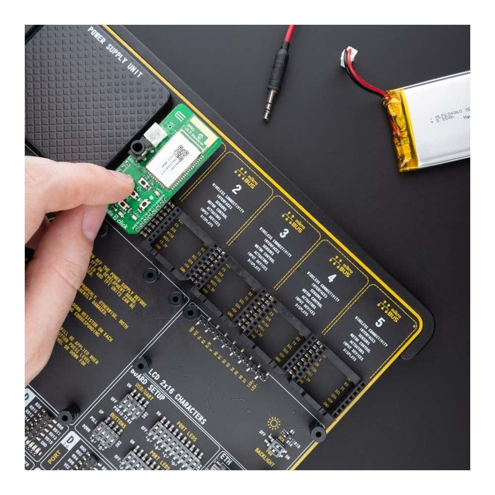 Mikroelektronika d.o.o. MIKROE-4947 BT Audio 3 Click Board - The Debug Store UK