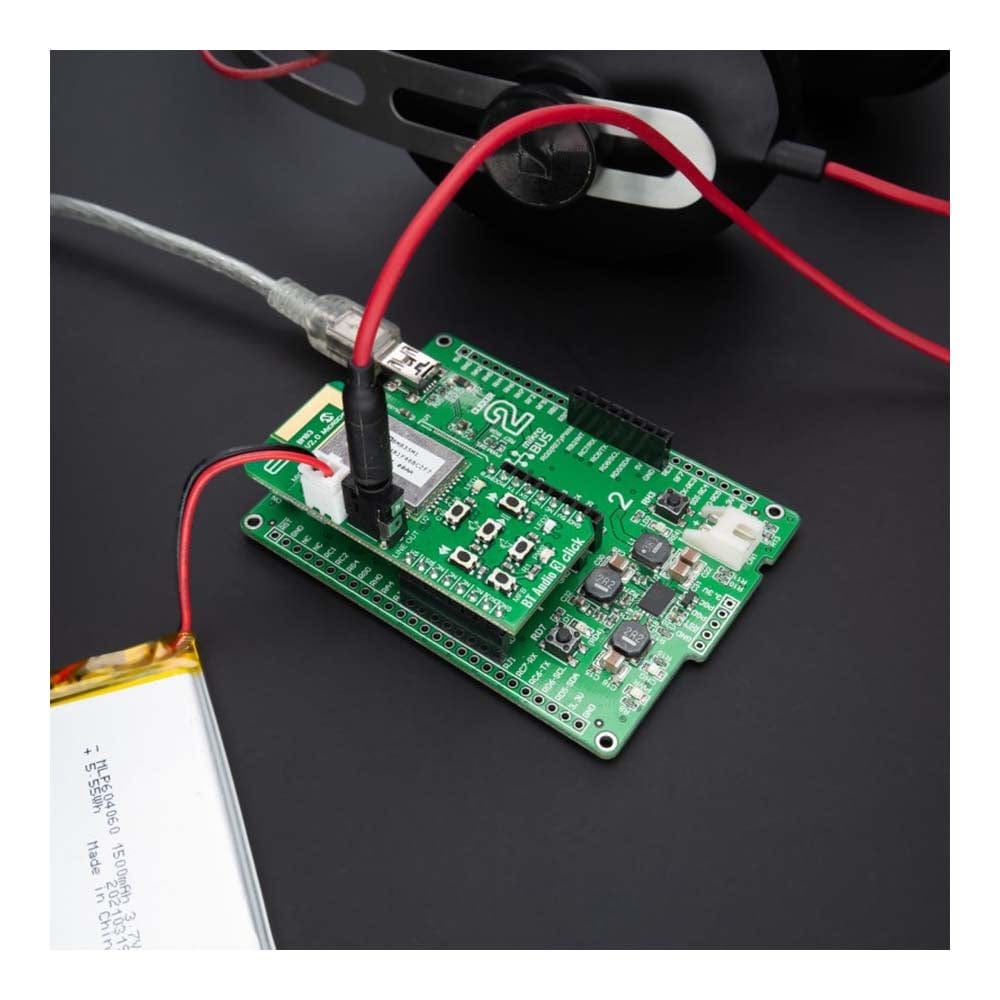 Mikroelektronika d.o.o. MIKROE-4947 BT Audio 3 Click Board - The Debug Store UK
