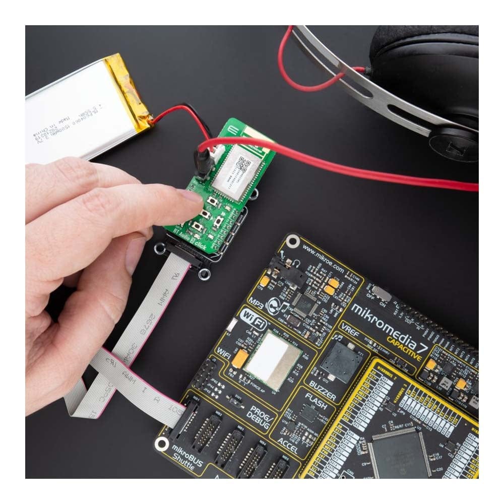 Mikroelektronika d.o.o. MIKROE-4947 BT Audio 3 Click Board - The Debug Store UK