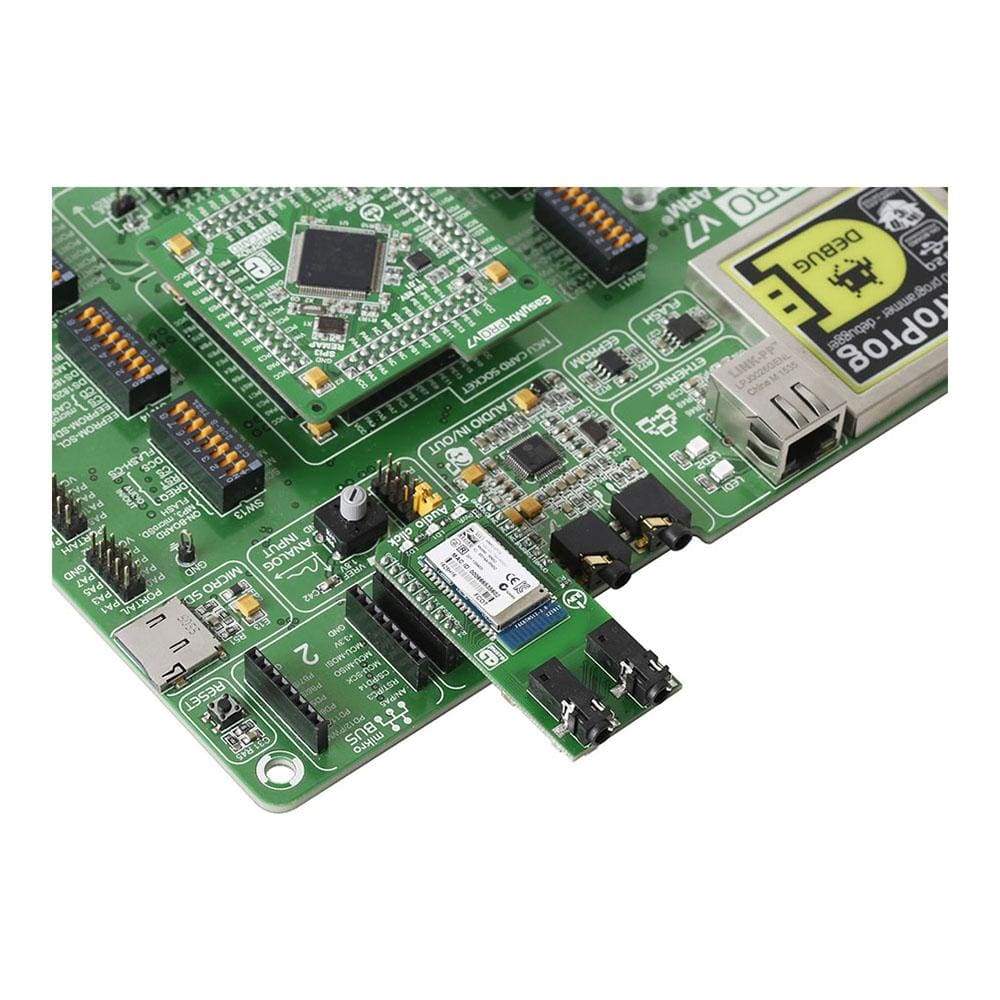 Mikroelektronika d.o.o. MIKROE-2399 BT Audio Click Board - The Debug Store UK