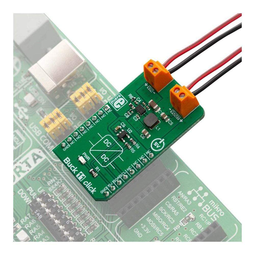 Mikroelektronika d.o.o. MIKROE-3438 Buck 11 Click Board - The Debug Store UK