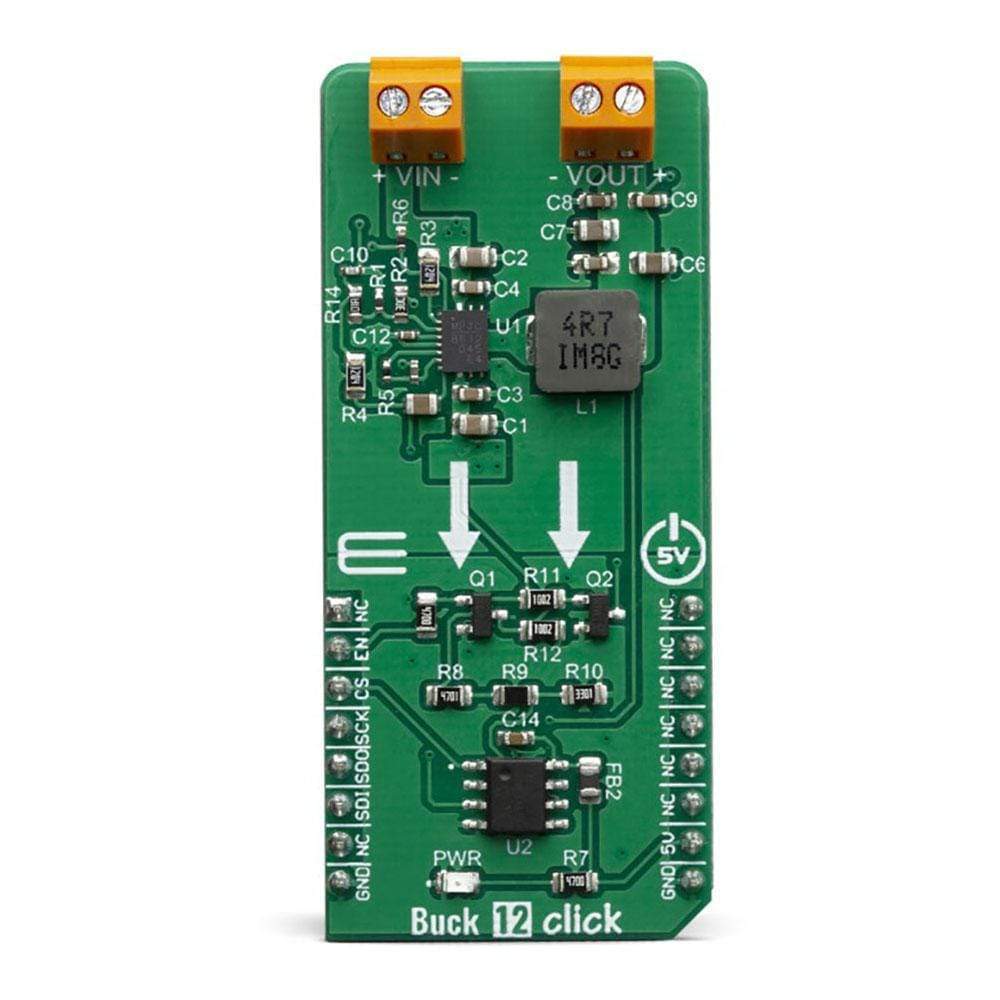 Mikroelektronika d.o.o. MIKROE-3652 Buck 12 Click Board - The Debug Store UK