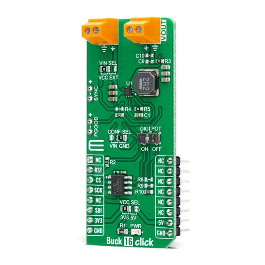 Mikroelektronika d.o.o. MIKROE-4846 Buck 16 Click Board - The Debug Store UK