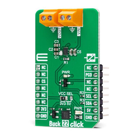 Mikroelektronika d.o.o. MIKROE-5446 Buck 22 Click Board - The Debug Store UK