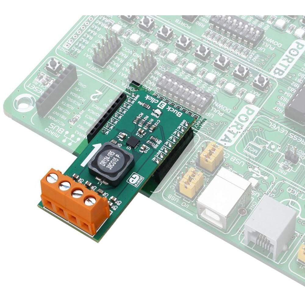 Mikroelektronika d.o.o. MIKROE-2971 Buck 3 Click Board - The Debug Store UK