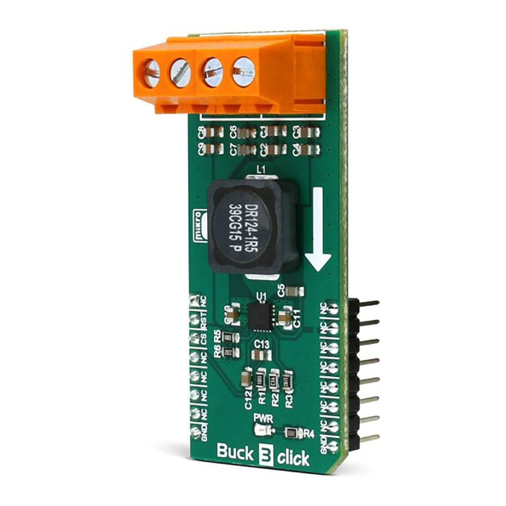 Mikroelektronika d.o.o. MIKROE-2971 Buck 3 Click Board - The Debug Store UK