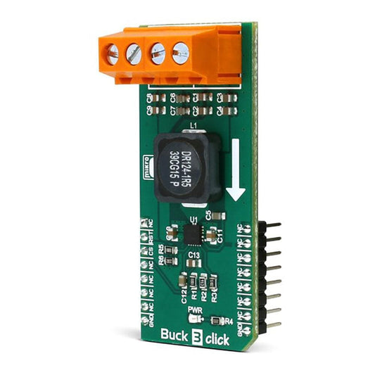 Mikroelektronika d.o.o. MIKROE-2971 Buck 3 Click Board - The Debug Store UK