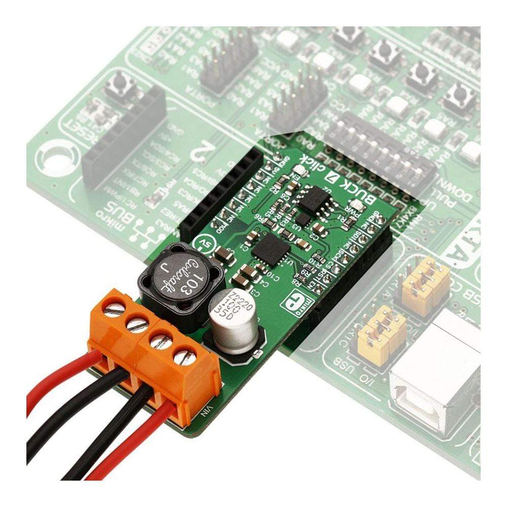 Mikroelektronika d.o.o. MIKROE-3094 Buck 7 Click Board - The Debug Store UK
