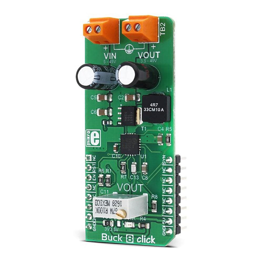 Mikroelektronika d.o.o. MIKROE-2997 Buck 8 Click Board - The Debug Store UK