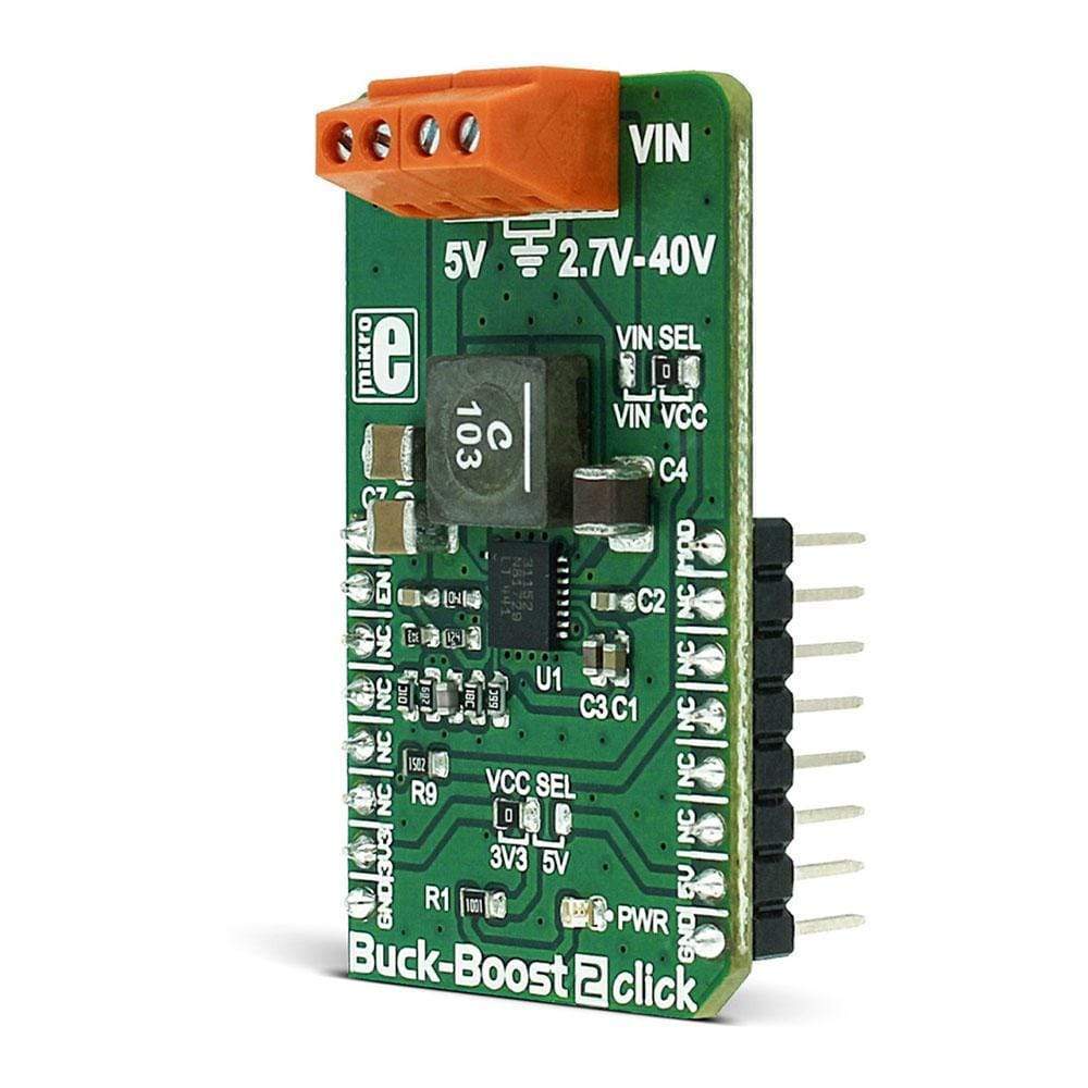 Mikroelektronika d.o.o. MIKROE-2963 Buck-Boost 2 Click Board - The Debug Store UK