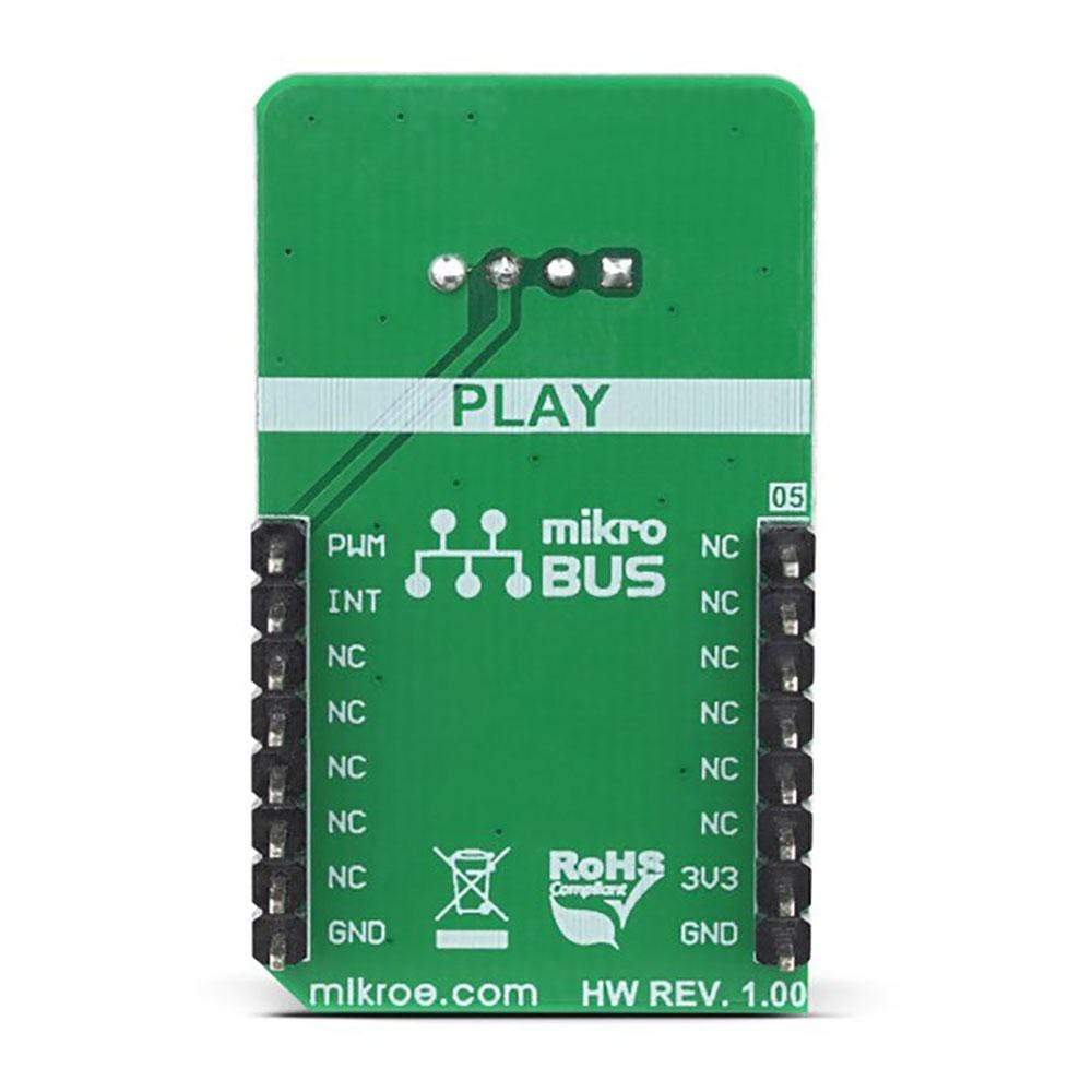 Mikroelektronika d.o.o. MIKROE-3327 Button Play Click Board - The Debug Store UK