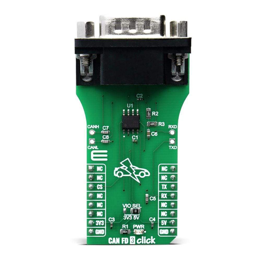 Mikroelektronika d.o.o. MIKROE-3992 CAN FD 3 Click Board - The Debug Store UK