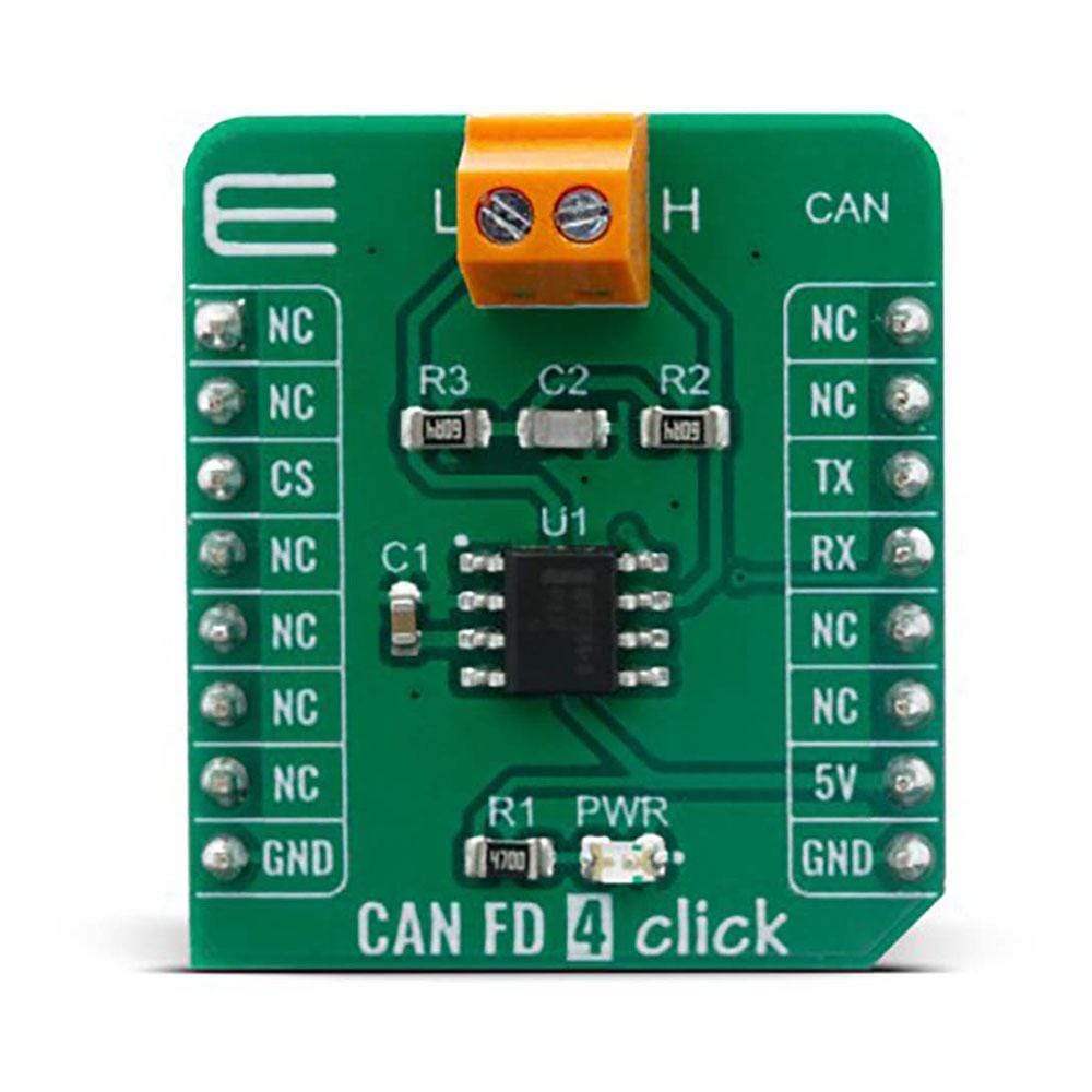 Mikroelektronika d.o.o. MIKROE-4107 CAN FD 4 Click Board - The Debug Store UK