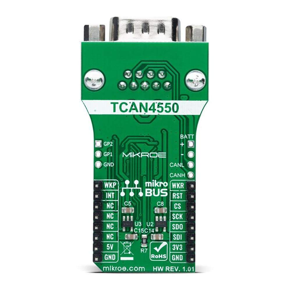 Mikroelektronika d.o.o. MIKROE-4572 CAN FD 6 Click Board - The Debug Store UK