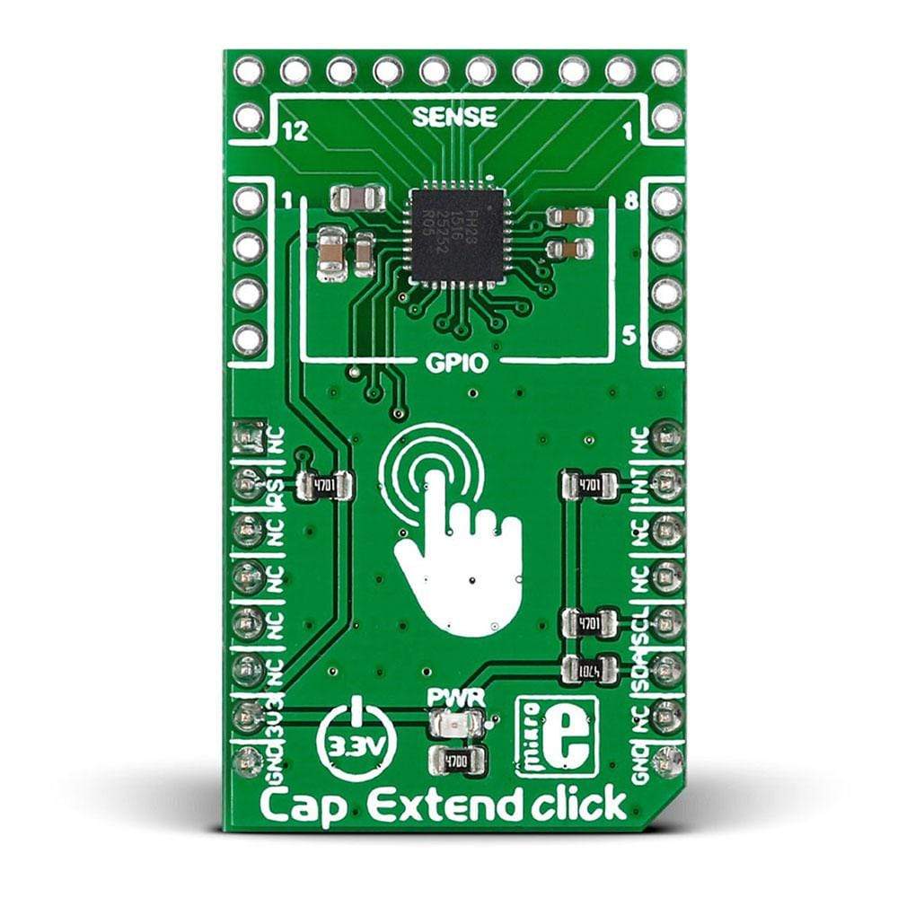 Mikroelektronika d.o.o. MIKROE-2238 Cap Extend Click Board - The Debug Store UK