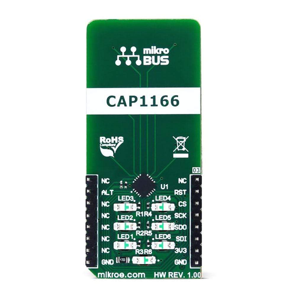 Mikroelektronika d.o.o. MIKROE-2964 Cap Touch 2 Click Board - The Debug Store UK