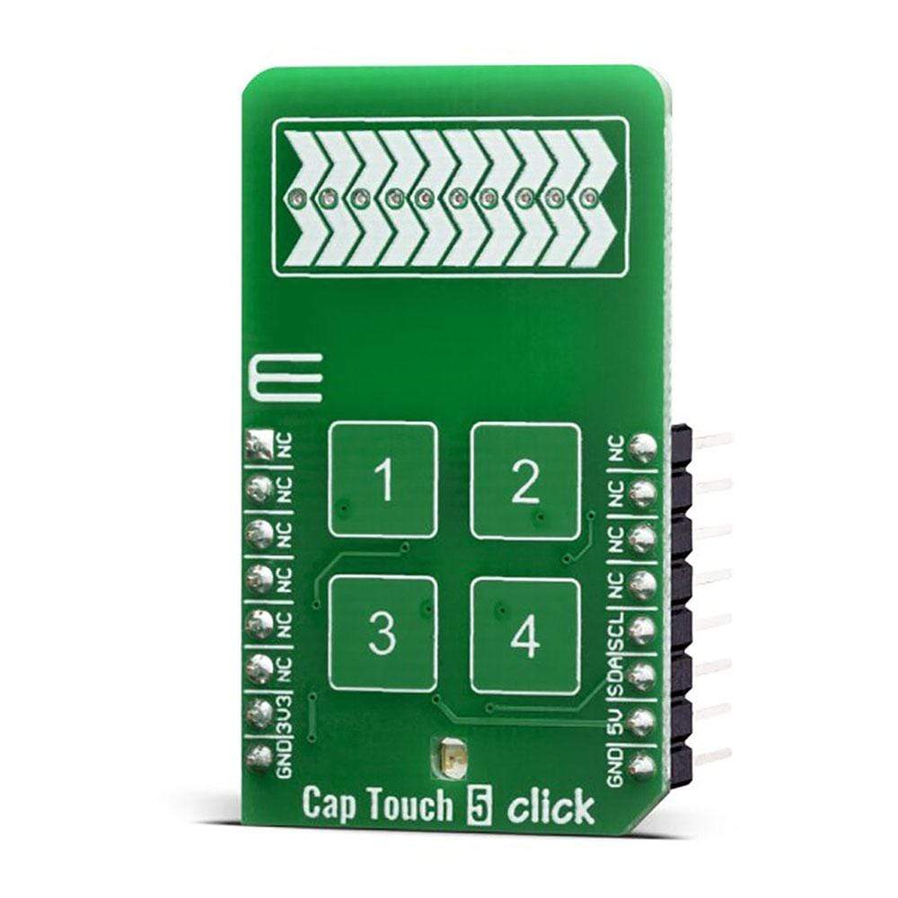 Mikroelektronika d.o.o. MIKROE-3786 Cap Touch 5 Click Board - The Debug Store UK