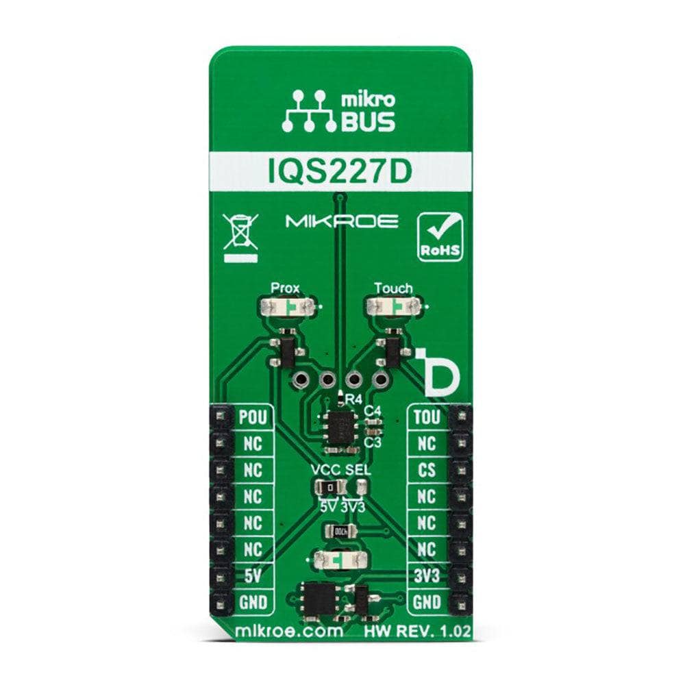 Mikroelektronika d.o.o. MIKROE-5517 CAP Touch 6 Click Board - The Debug Store UK