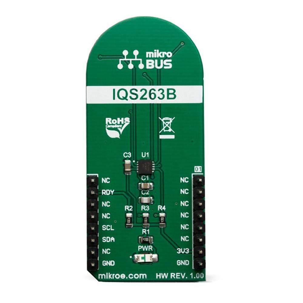 Mikroelektronika d.o.o. MIKROE-3677 Cap Wheel 2 Click Board - The Debug Store UK