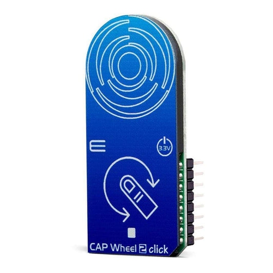 Mikroelektronika d.o.o. MIKROE-3677 Cap Wheel 2 Click Board - The Debug Store UK