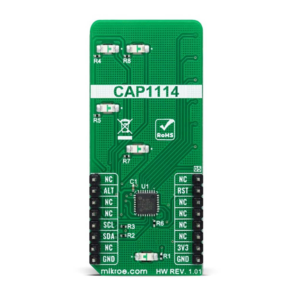 Mikroelektronika d.o.o. MIKROE-4982 CapSense 2 Click Board - The Debug Store UK