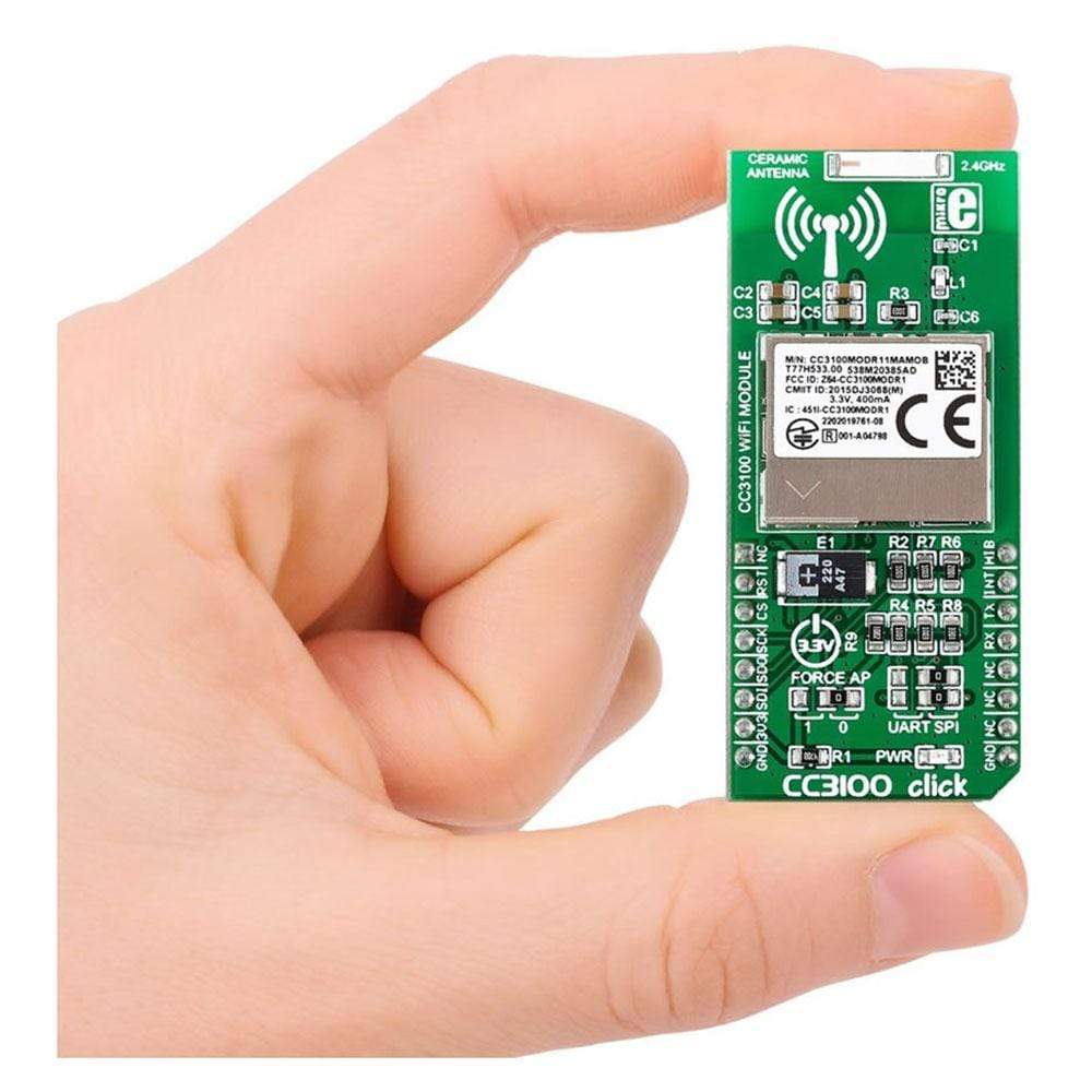 Mikroelektronika d.o.o. MIKROE-2336 CC3100 Click Board - The Debug Store UK