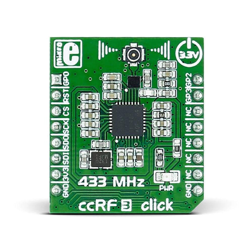 Mikroelektronika d.o.o. MIKROE-2389 ccRF 3 Click Board - The Debug Store UK