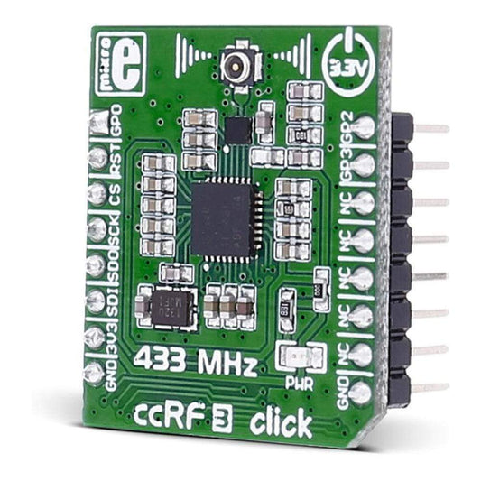 Mikroelektronika d.o.o. MIKROE-2389 ccRF 3 Click Board - The Debug Store UK