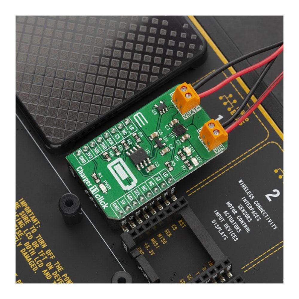 Mikroelektronika d.o.o. MIKROE-3650 Charger 11 Click Board - The Debug Store UK