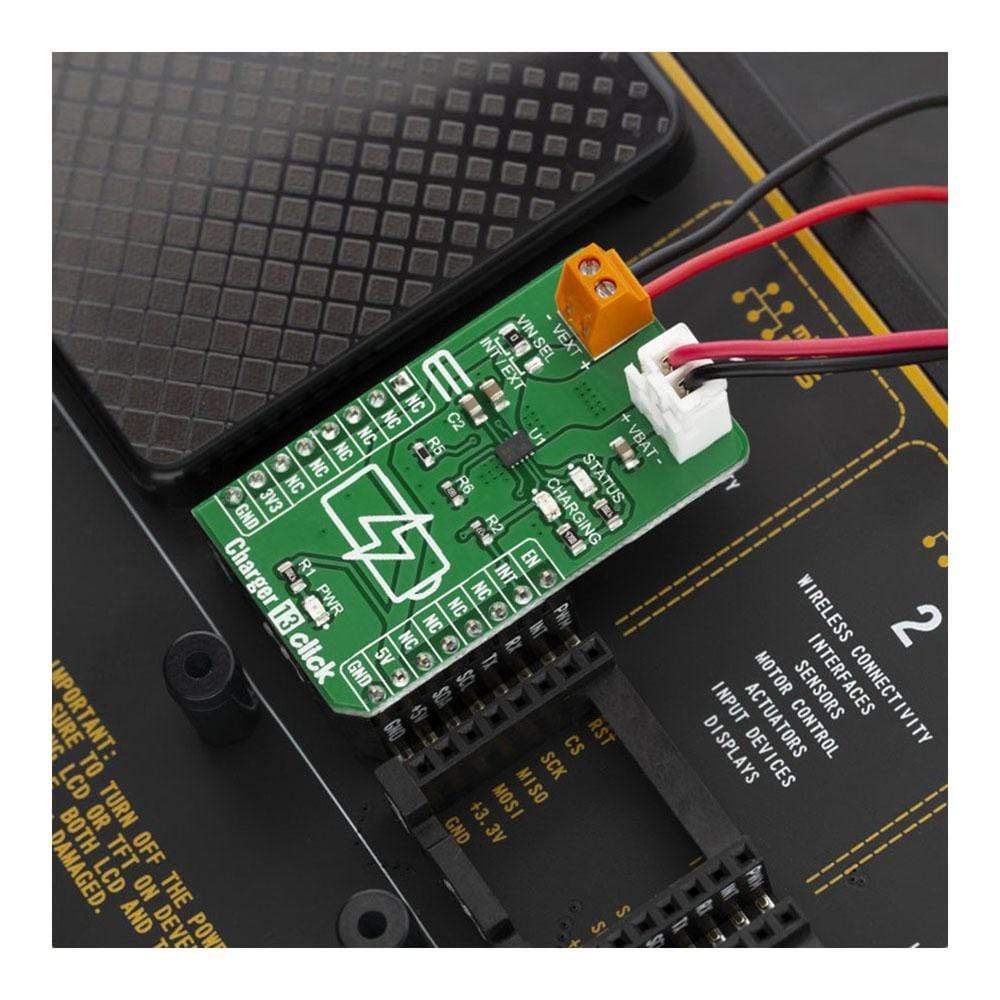Mikroelektronika d.o.o. MIKROE-3748 Charger 13 Click Board - The Debug Store UK