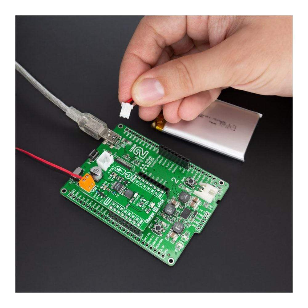 Mikroelektronika d.o.o. MIKROE-4768 Charger 16 Click Board - The Debug Store UK
