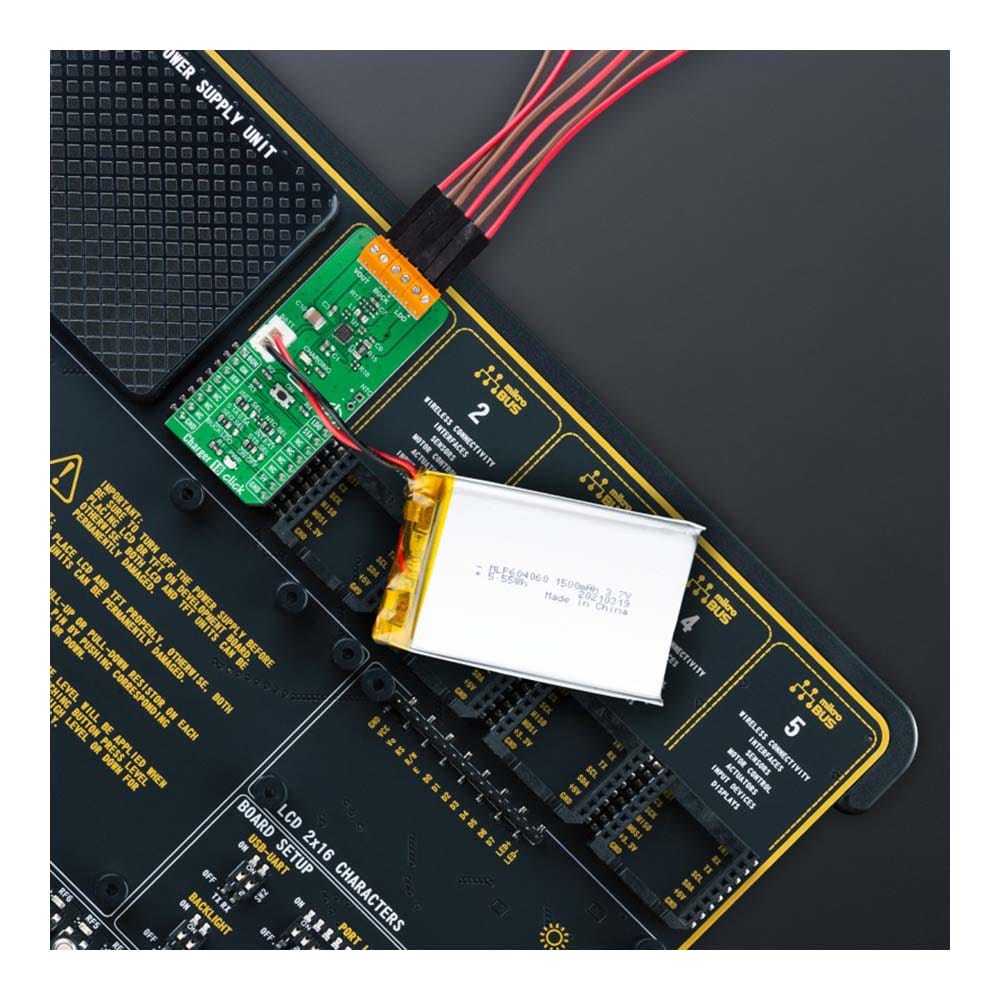Mikroelektronika d.o.o. MIKROE-4990 Charger 18 Click Board - The Debug Store UK